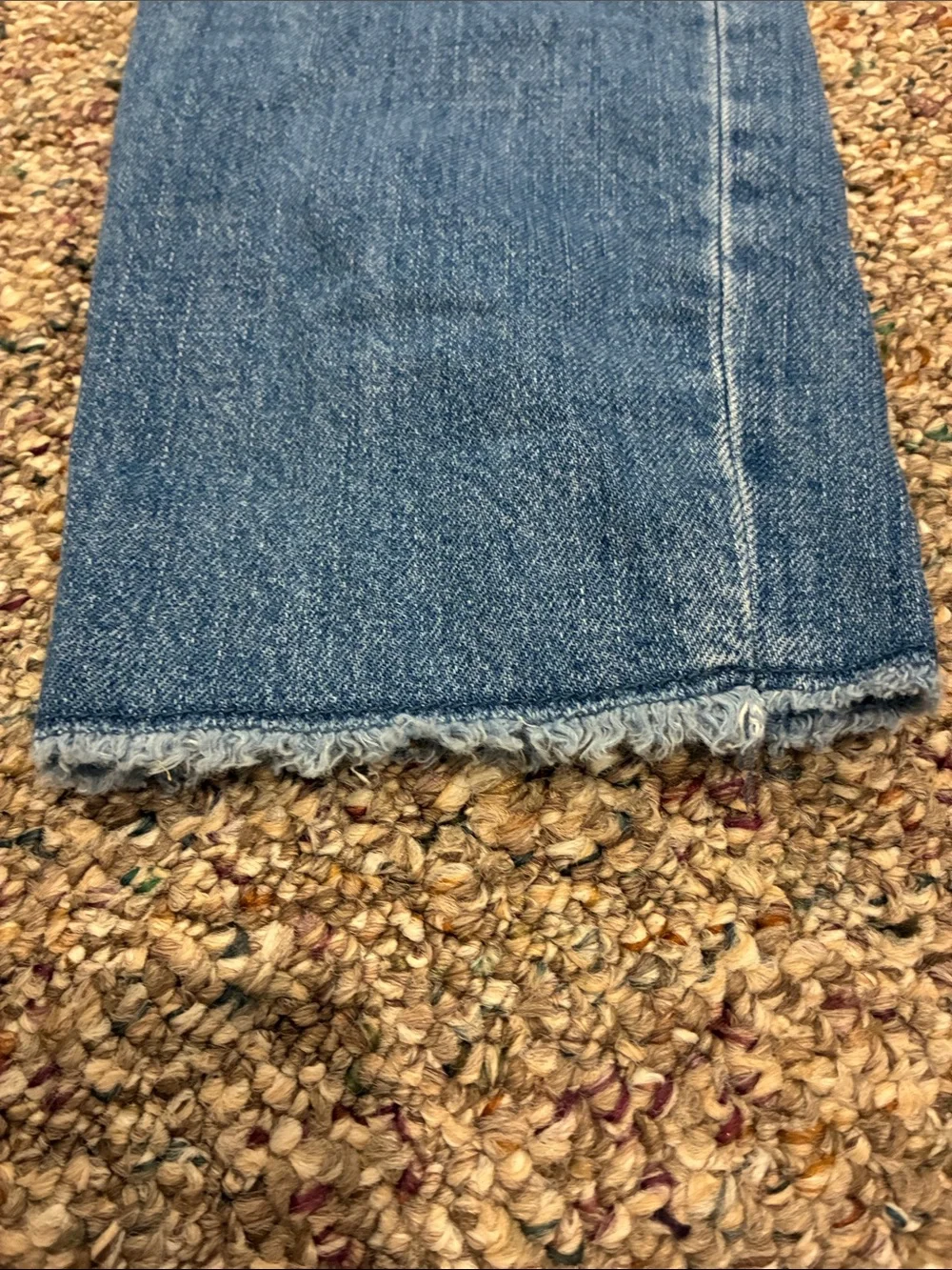 Old Navy girls high rise, slouchy straight jeans